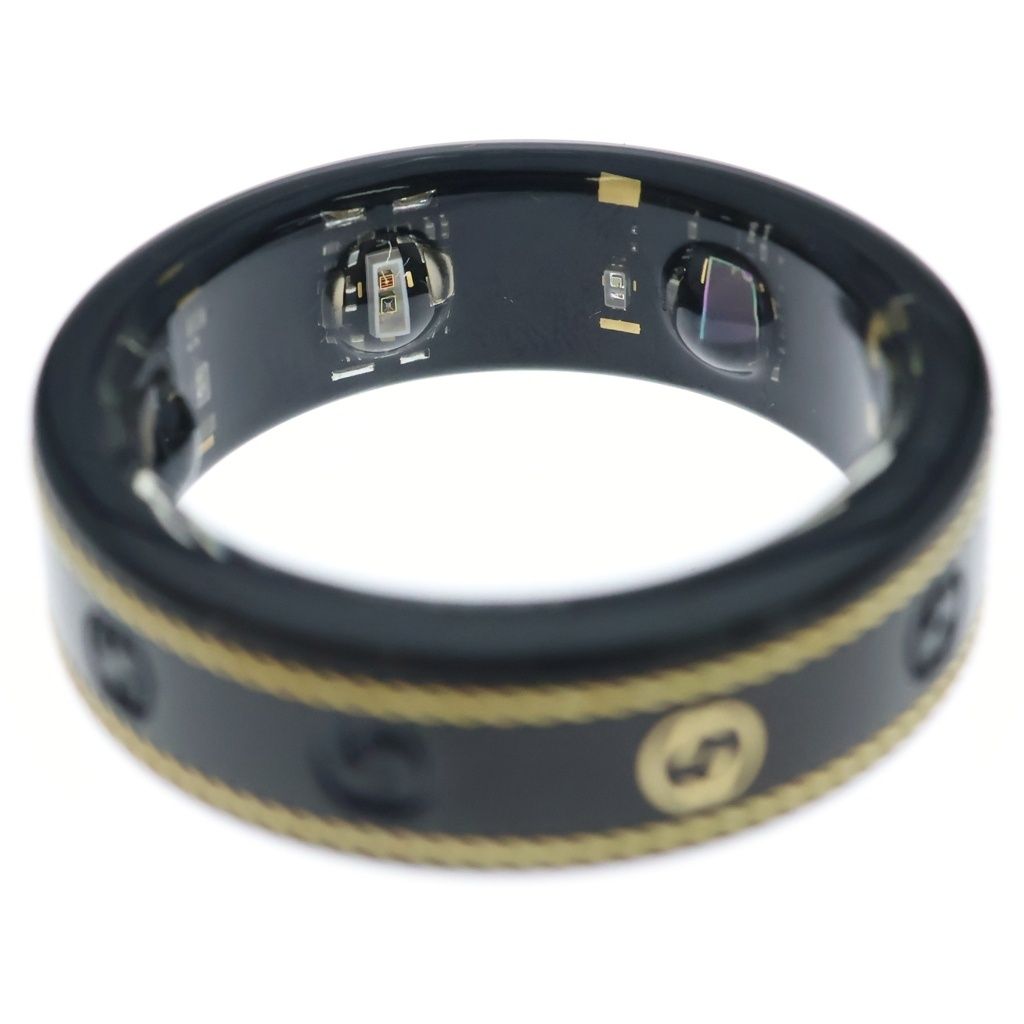 Gucci Oura Interlocking G Smart Ring Black — view 5