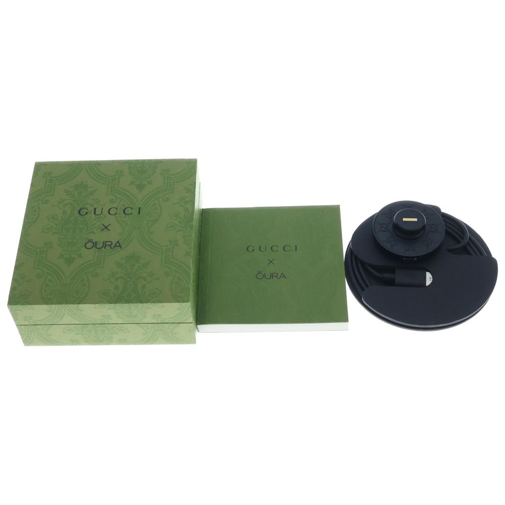 Gucci Oura Interlocking G Smart Ring Black — view 6