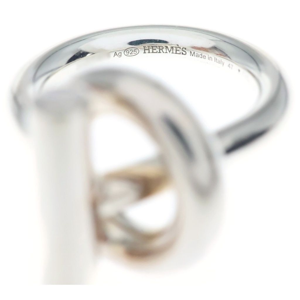 Hermes Echapee MM Ring Silver — view 4