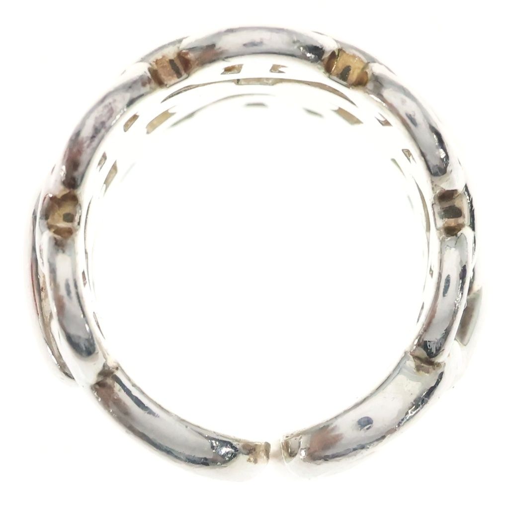 Hermes Chaine D'ancre Enchainee GM Ring Silver — view 5
