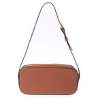 Celine Cuir Triomphe Camera Bag Leather Brown — view 2