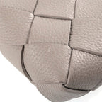 Bottega Veneta Diago Intrecciato Gray Leather Shoulder Bag — view 6