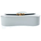 Celine Triomphe Teen Laura Leather 2-Way Handbag Light Blue — view 4