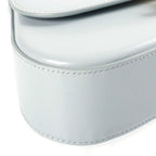Celine Triomphe Teen Laura Leather 2-Way Handbag Light Blue — view 5