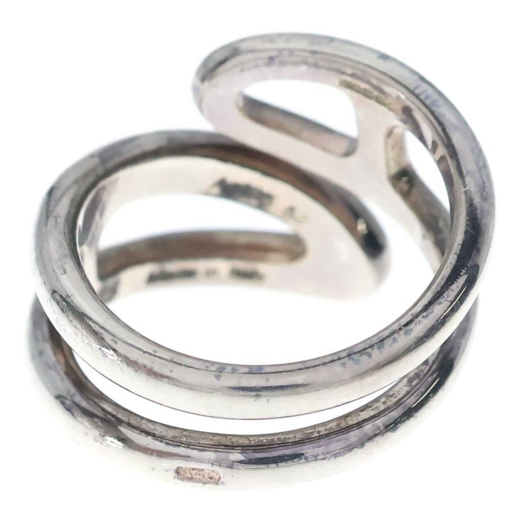 Hermes Chaine D'ancre Punk Ring Silver — view 2