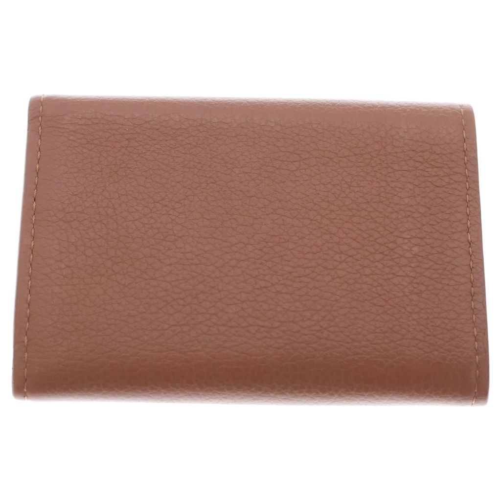 Louis Vuitton Portefeuille Lock Mini Trifold Wallet Brown — view 2