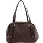 Louis Vuitton Rivington PM Damier Canvas Brown Tote Bag