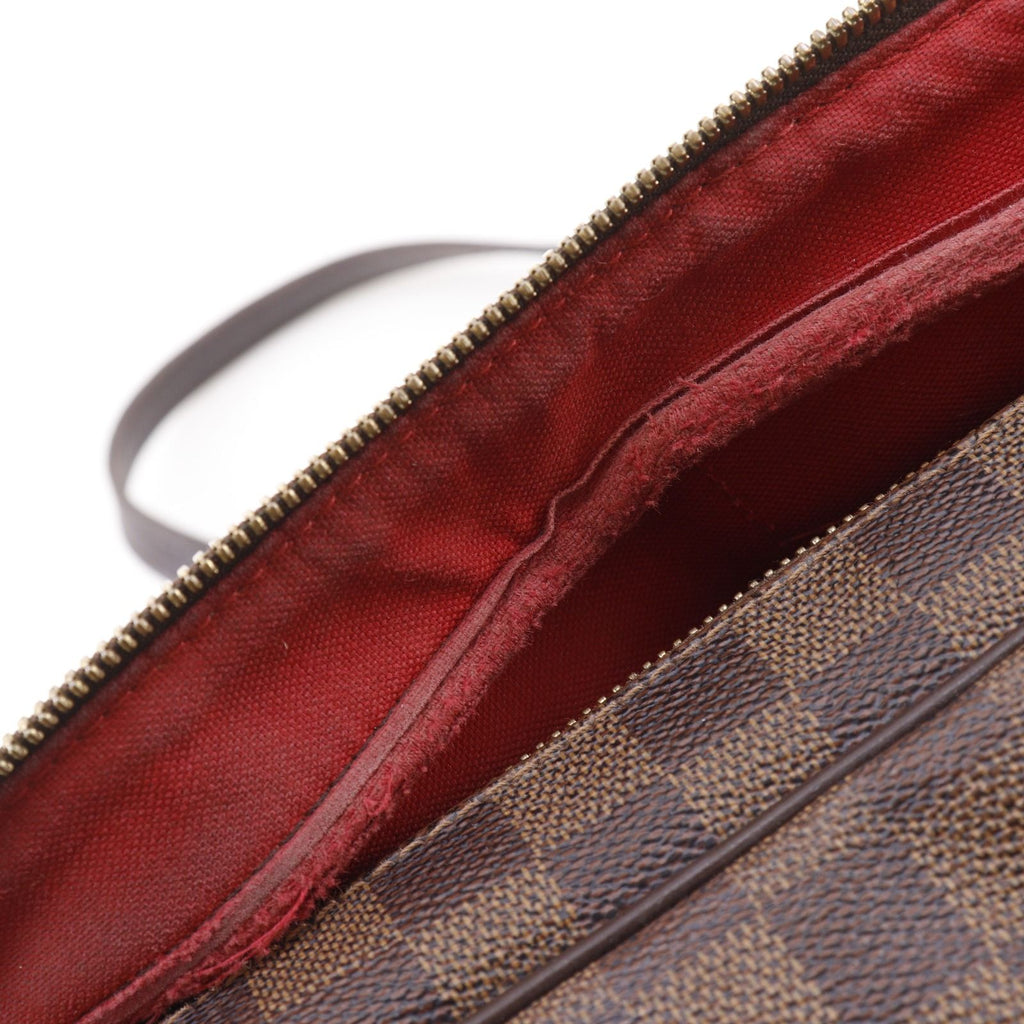 Louis Vuitton Rivington PM Damier Canvas Brown Tote Bag — view 8