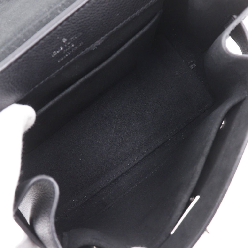 Louis Vuitton Lockme Ever Mini 2-Way Shoulder Calfskin Black Handbag — view 6