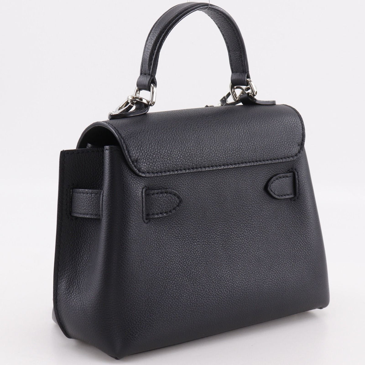 Louis Vuitton Lockme Ever Mini 2-Way Shoulder Calfskin Black Handbag — view 3