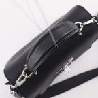 Louis Vuitton Lockme Ever Mini 2-Way Shoulder Calfskin Black Handbag — view 5