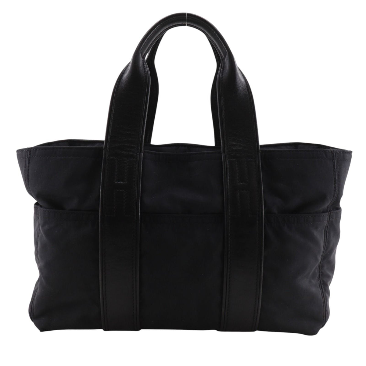 Hermes Acapulco PM Nylon Black Handbag