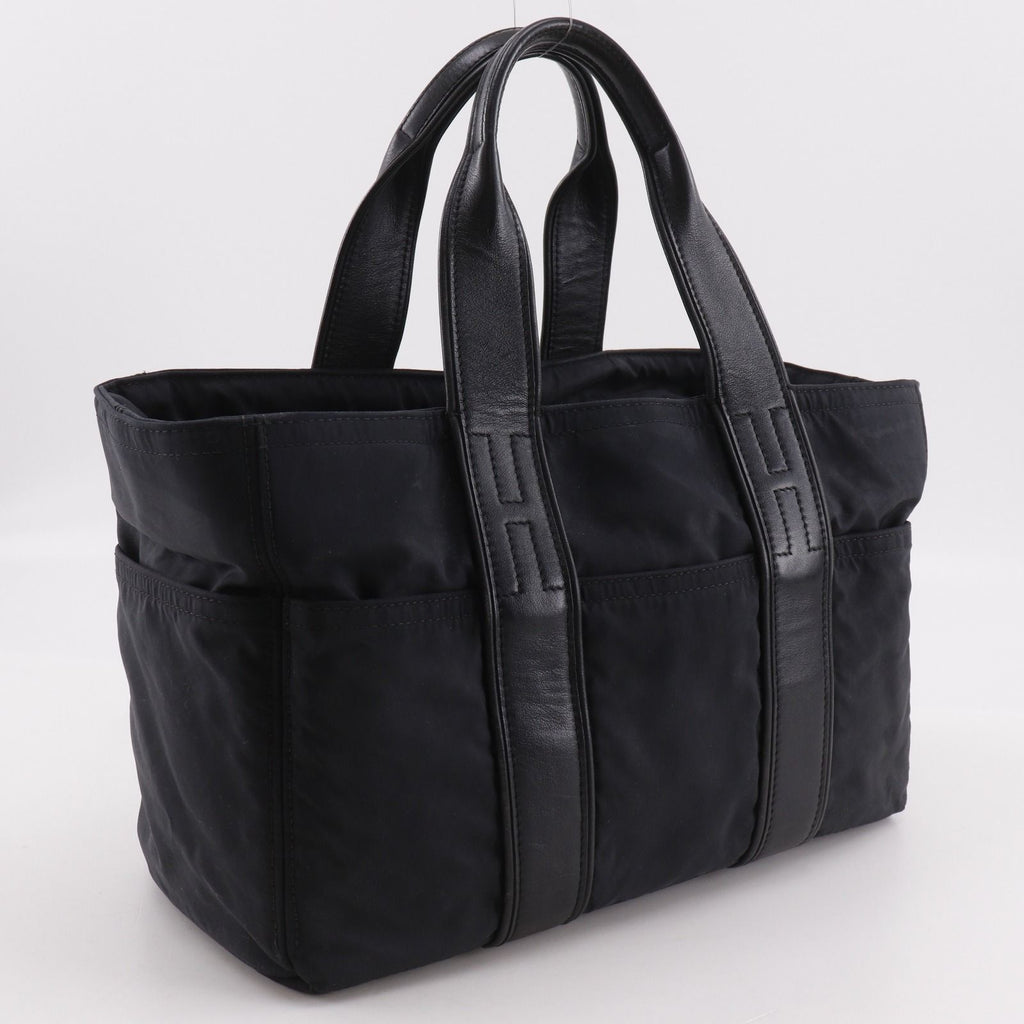 Hermes Acapulco PM Nylon Black Handbag — view 3
