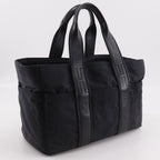 Hermes Acapulco PM Nylon Black Handbag — view 3