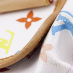 Louis Vuitton Patti Ribbon Monogram Multicolor Blanc White Shoulder Bag — view 8