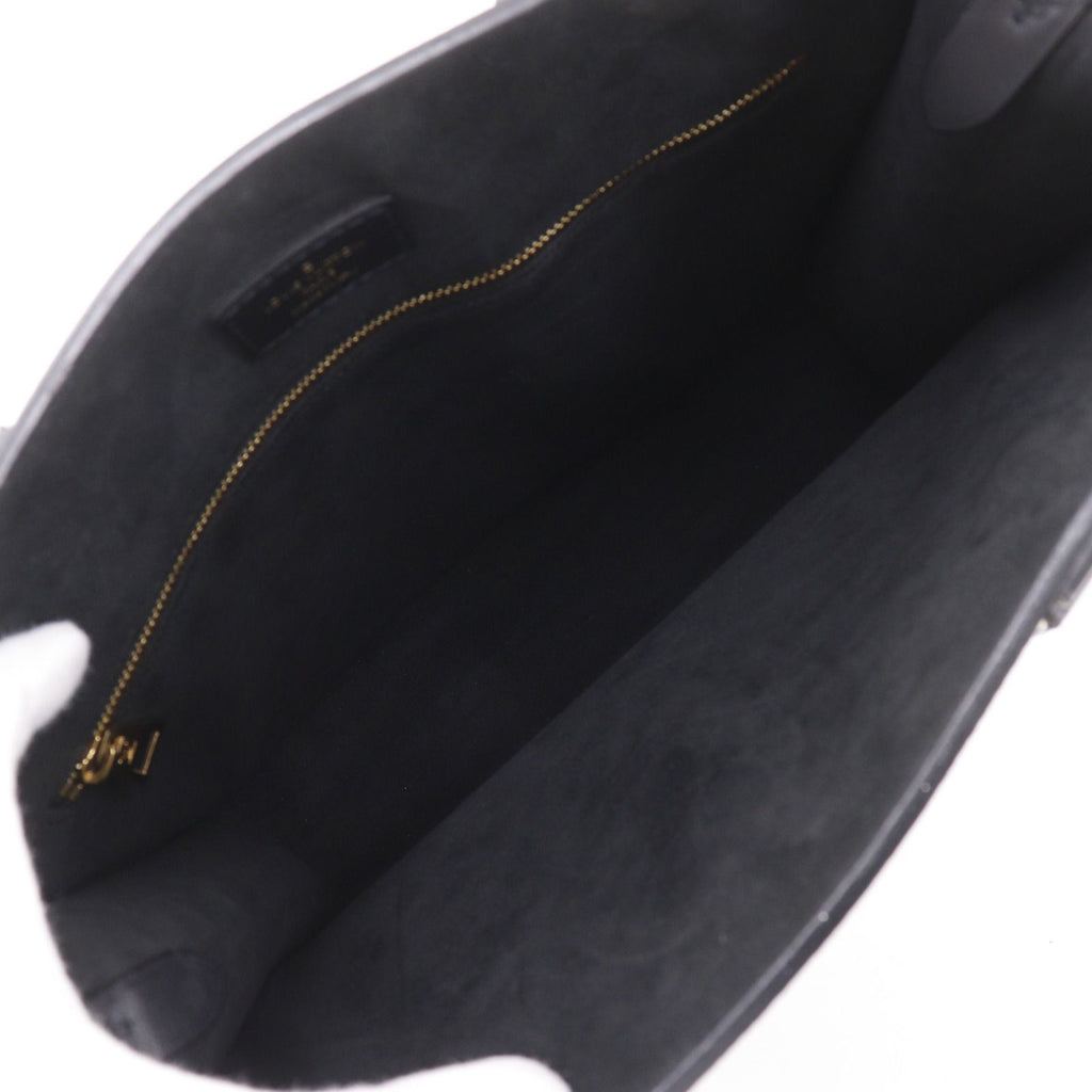 Louis Vuitton Sac Plat PM 2-Way Shoulder Epi Leather Noir Black Handbag — view 6