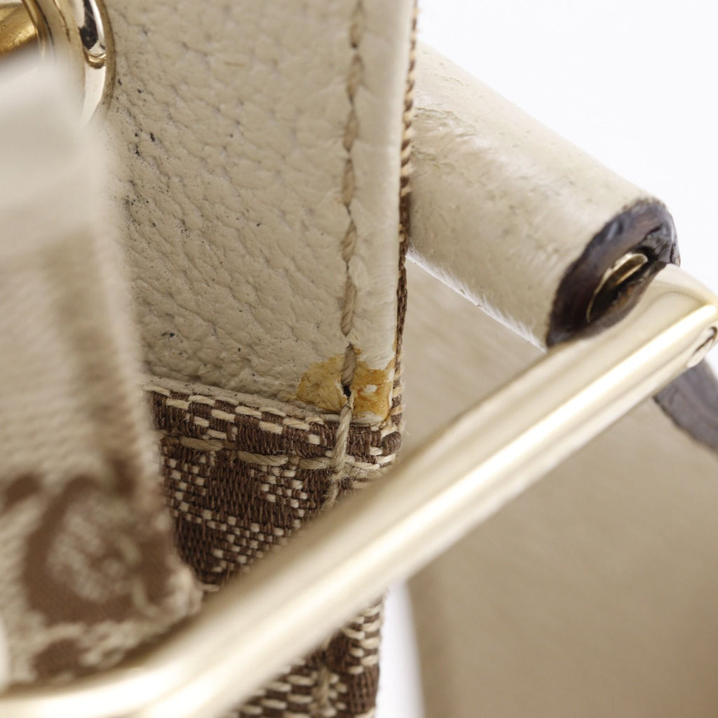Gucci GG Canvas Beige Shoulder Bag — view 8