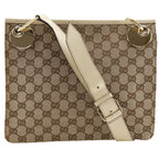 Gucci GG Canvas Beige Shoulder Bag