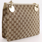 Gucci GG Canvas Beige Shoulder Bag — view 3