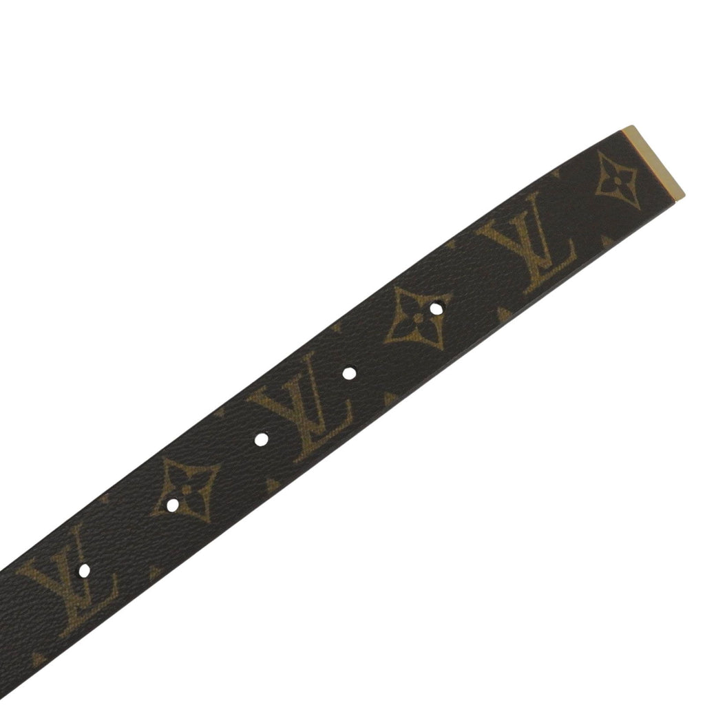 Louis Vuitton Ceinture Monogram Canvas Belt Gold — view 7