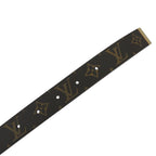 Louis Vuitton Ceinture Monogram Canvas Belt Gold — view 7
