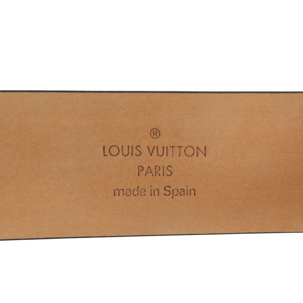 Louis Vuitton Ceinture Monogram Canvas Belt Gold — view 8