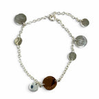 Hermes Ex-Libris Bracelet Pink Gold Silver — view 3
