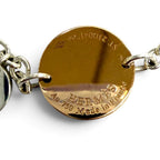 Hermes Ex-Libris Bracelet Pink Gold Silver — view 7