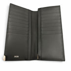 Dior Homme Saddle Leather Logo Wallet Bifold Black — view 6