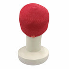 Hermes Emma Geranium Rose Orange Sellier Straw Hat 58 — view 3