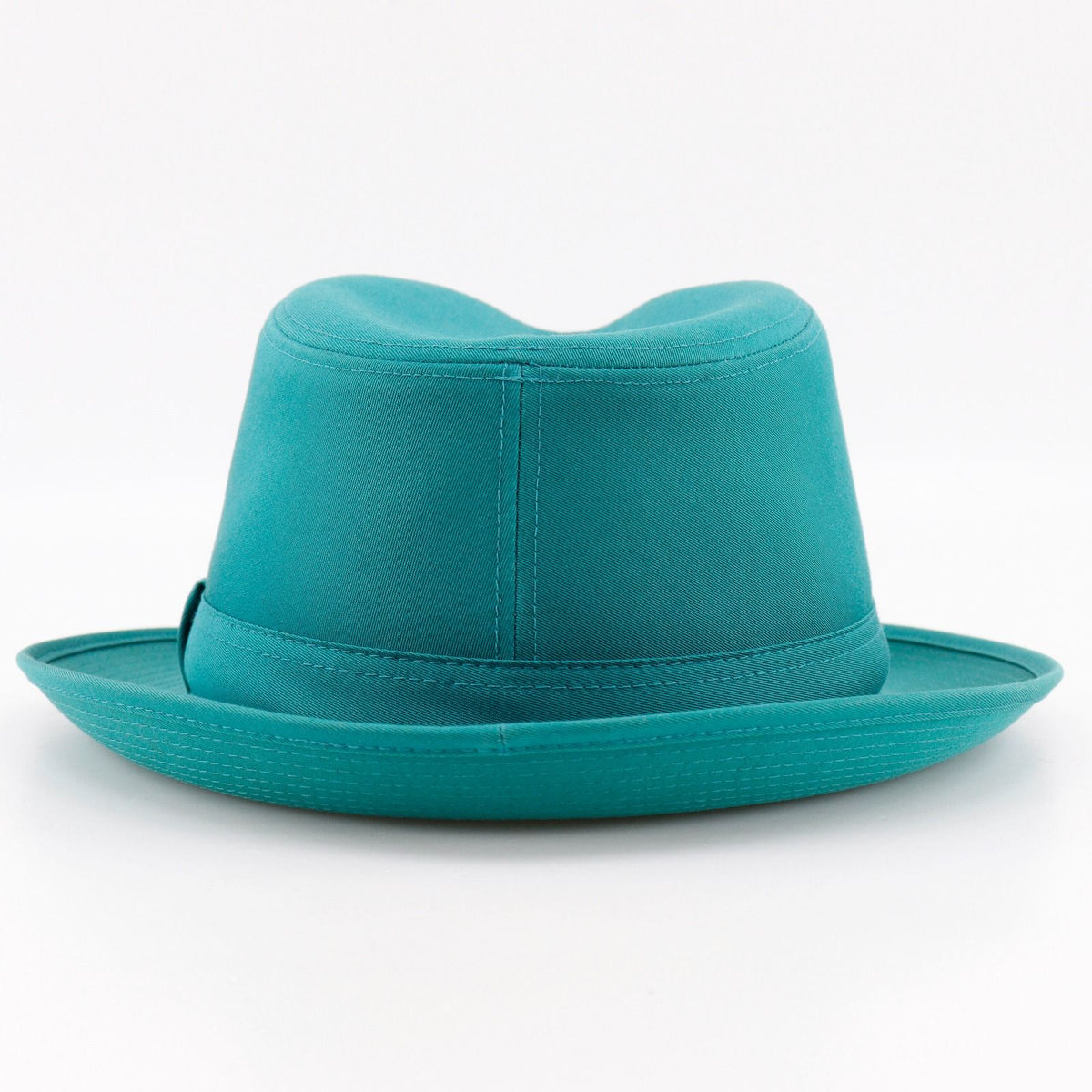 Hermes Fedora Cotton Linen Green Hat — view 3