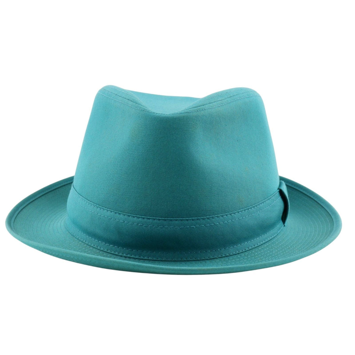 Hermes Fedora Cotton Linen Green Hat