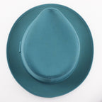 Hermes Fedora Cotton Linen Green Hat — view 4