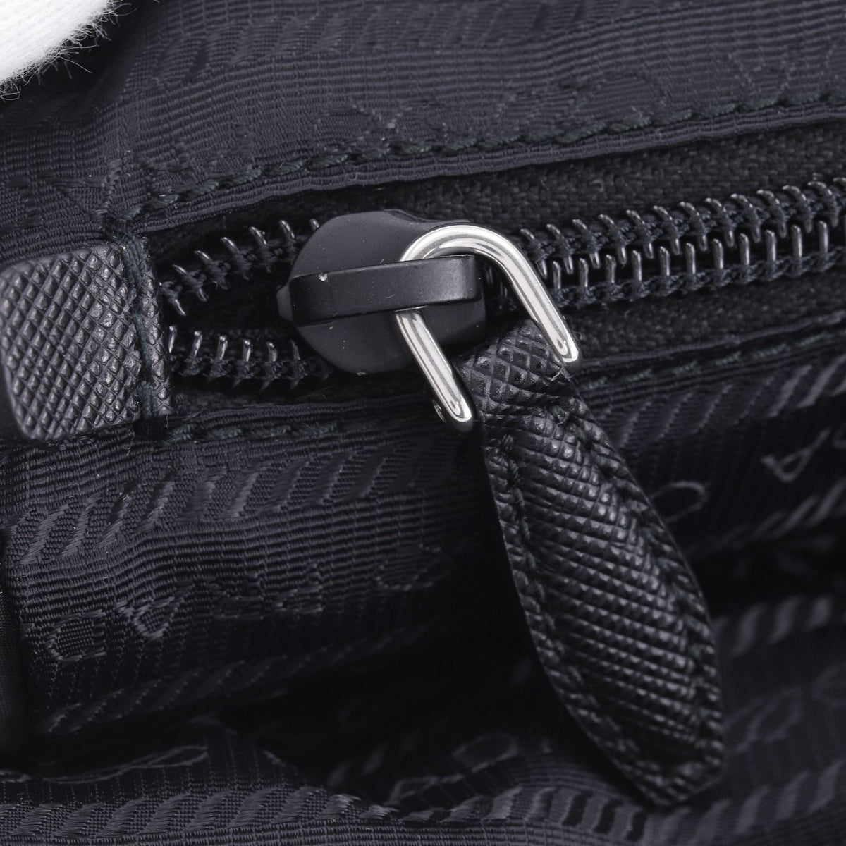 Prada Nylon Nero Black Pouch — view 7