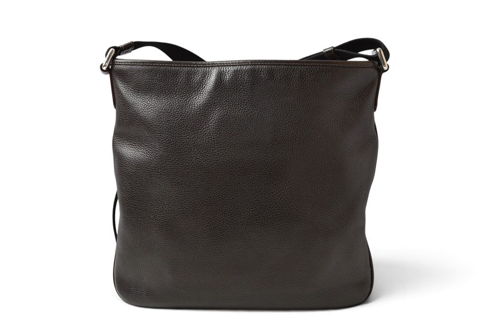 Loewe Shoulder Bag Vintage Leather Dark Brown — view 6