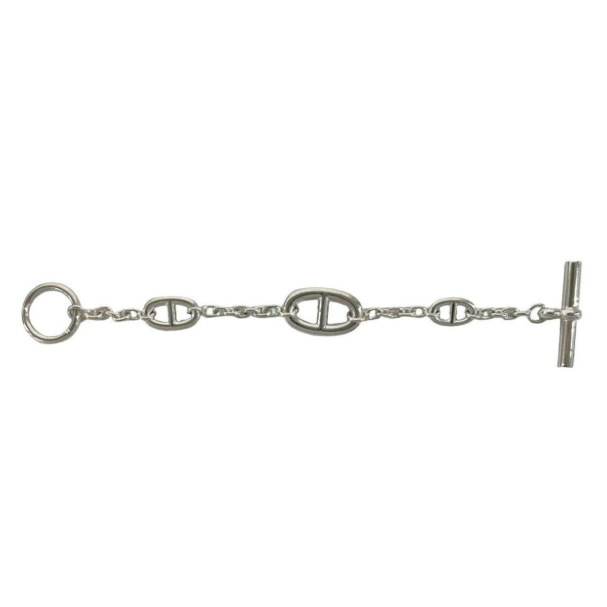 Hermes Farandole LG Bracelet 925 Sterling Silver Chain — view 6