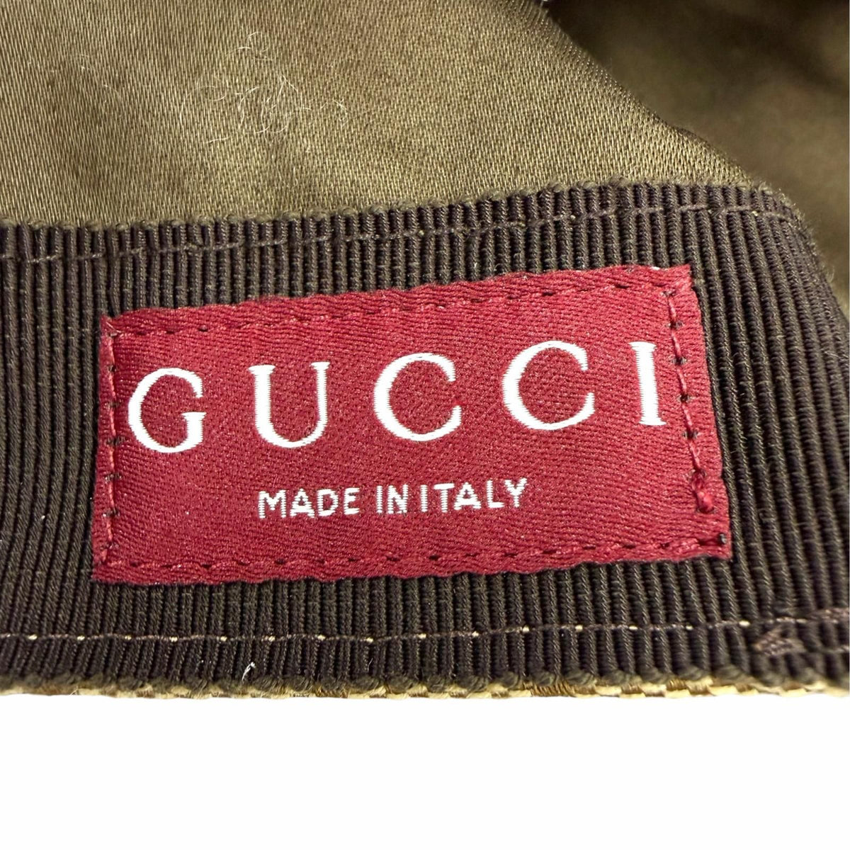 Gucci Yuko Higuchi GG Canvas Cap Brown Light Blue Hat — view 7