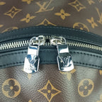 Louis Vuitton Backpack Discovery Brown Monogram Macassar Silver — view 7