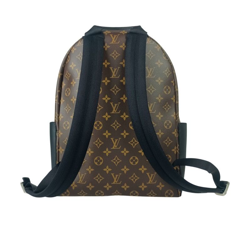 Louis Vuitton Backpack Discovery Brown Monogram Macassar Silver — view 3