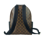 Louis Vuitton Backpack Discovery Brown Monogram Macassar Silver — view 3