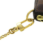 Louis Vuitton Damier Mini Pochette Soie Pouch — view 6