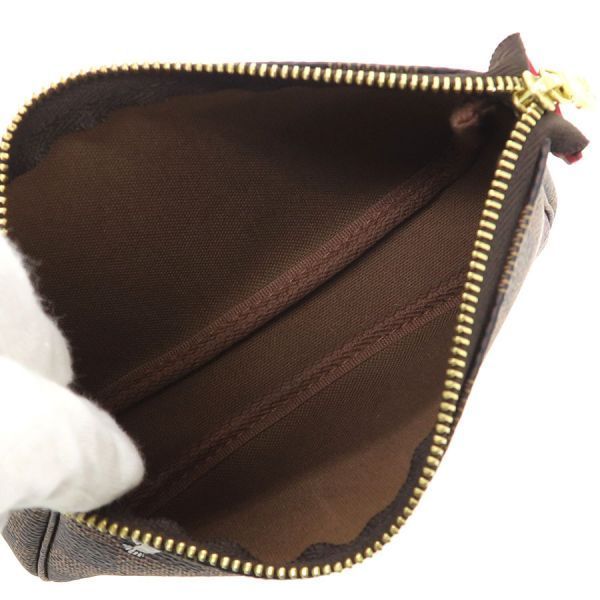 Louis Vuitton Damier Mini Pochette Soie Pouch — view 2