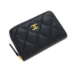 Chanel Caviar Quilted Coin Purse