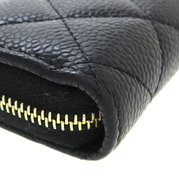 Chanel Caviar Quilted Coin Purse — view 7