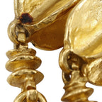 Chanel CC Logo Vintage Gold Plated 95A Brooch — view 4
