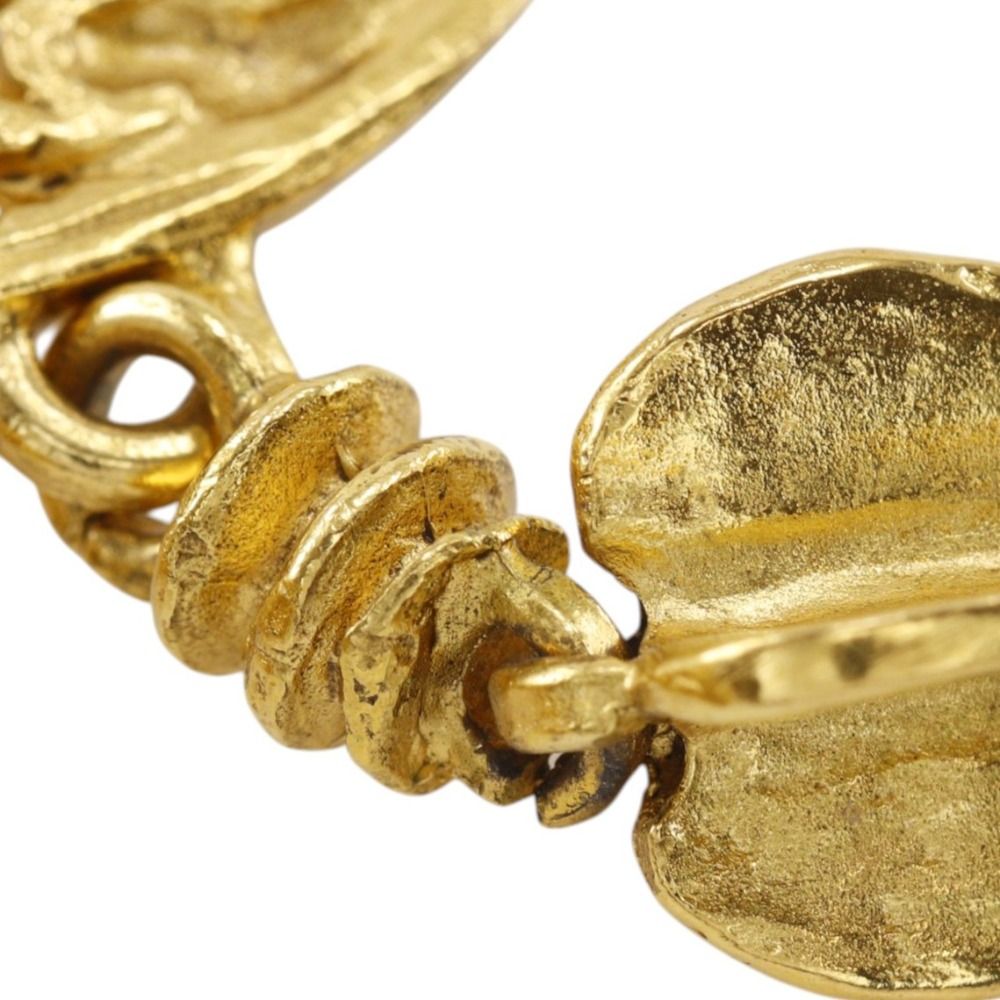 Chanel CC Logo Vintage Gold Plated 95A Brooch — view 5
