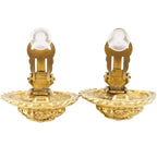 Chanel Vintage Gold Plated Earrings — view 5