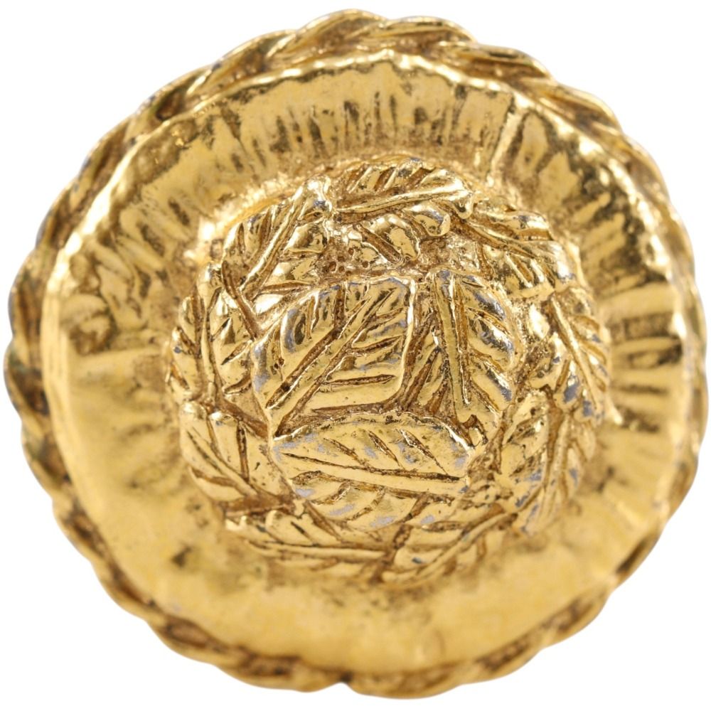 Chanel Vintage Gold Plated Earrings — view 8
