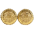 Chanel Vintage Gold Plated Earrings