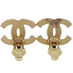 Chanel CC Logo Gold Plated 03P Earrings — view 4